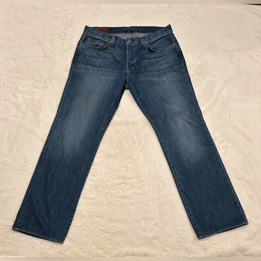 J Brand Darren Jeans Men's 34x30 USA MADE Relaxed Straight Fit Button